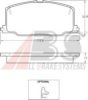 TOYOT 0446532150 Brake Pad Set, disc brake